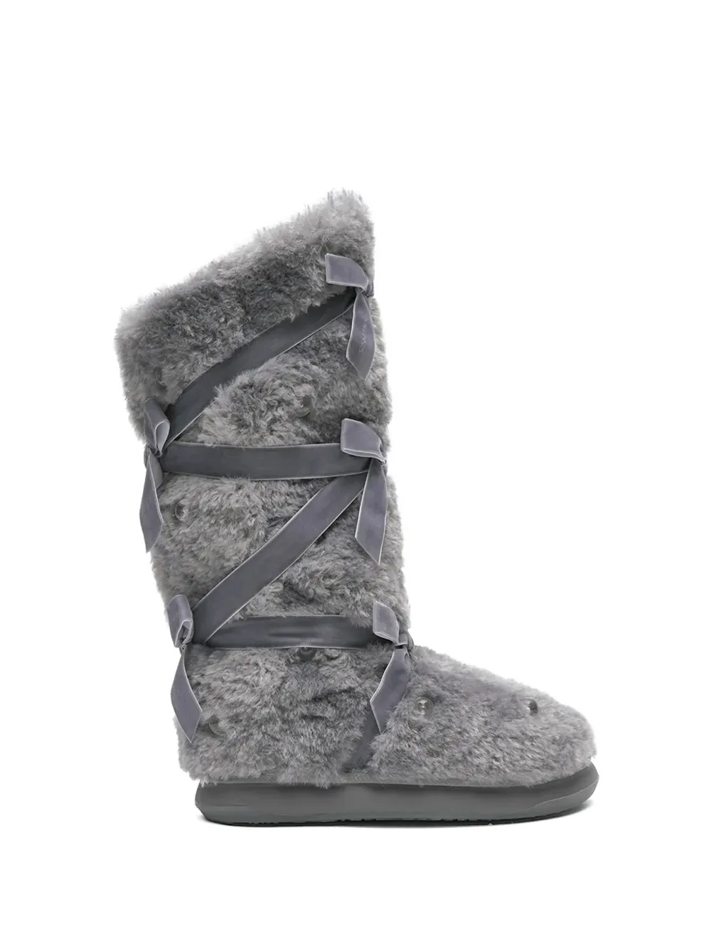 ROCKFISH x Susan Fang bows ribbon boots