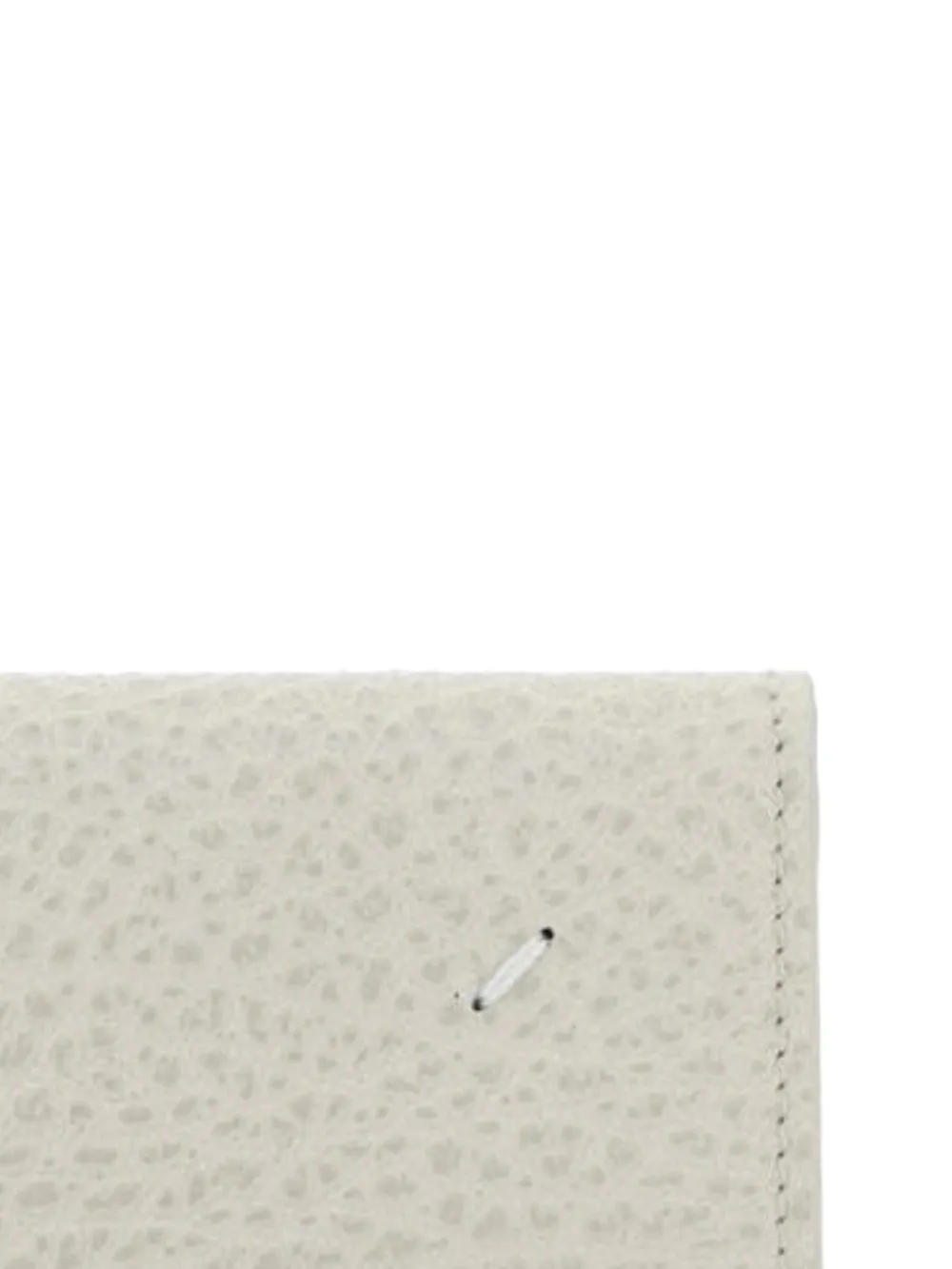 Maison Margiela Pasjeshouder met stikseldetail Wit
