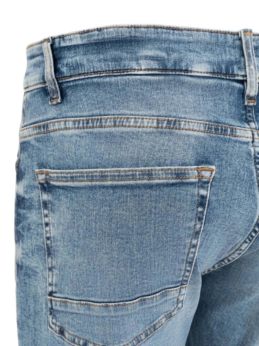 BOSS Slim-fit jeans Blauw