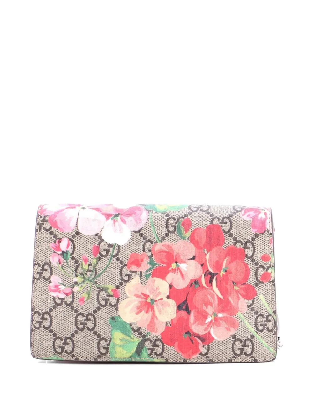 Dionysus Bag Blooms Print Gg Coated Canvas Super Mini Crossbody Bag