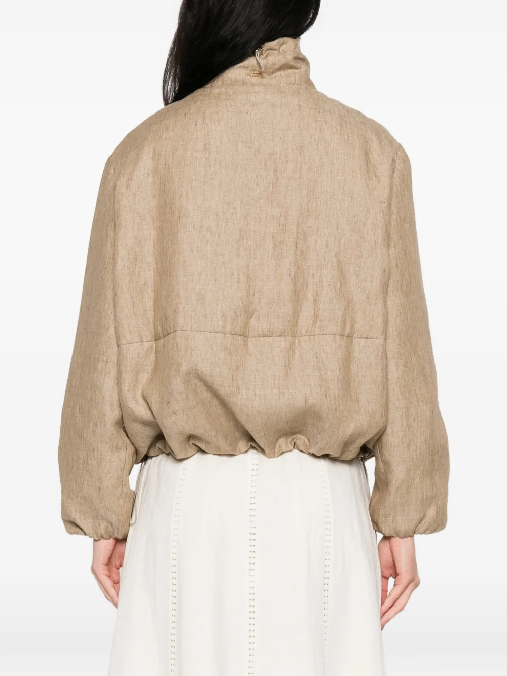 Herno Jack met ritssluiting Beige