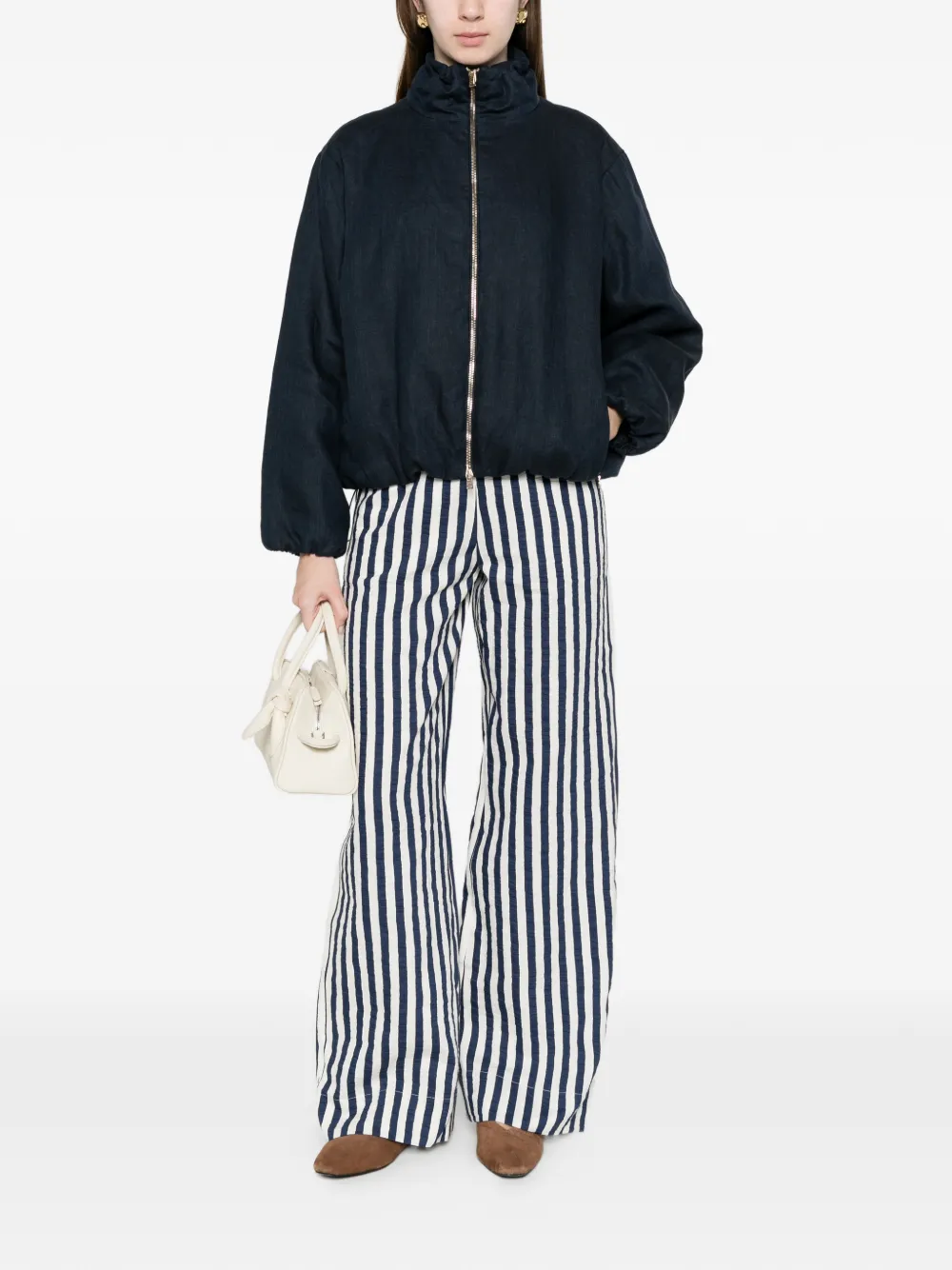 Herno Gewatteerd jack Blauw