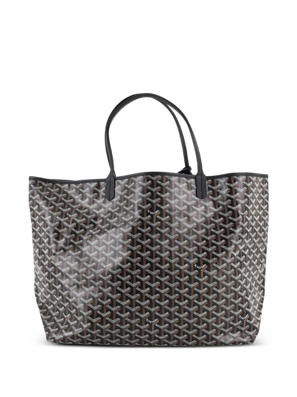 Goyard Pre-Owned Saint Louis Coated Canvas GM tote bag - Nero