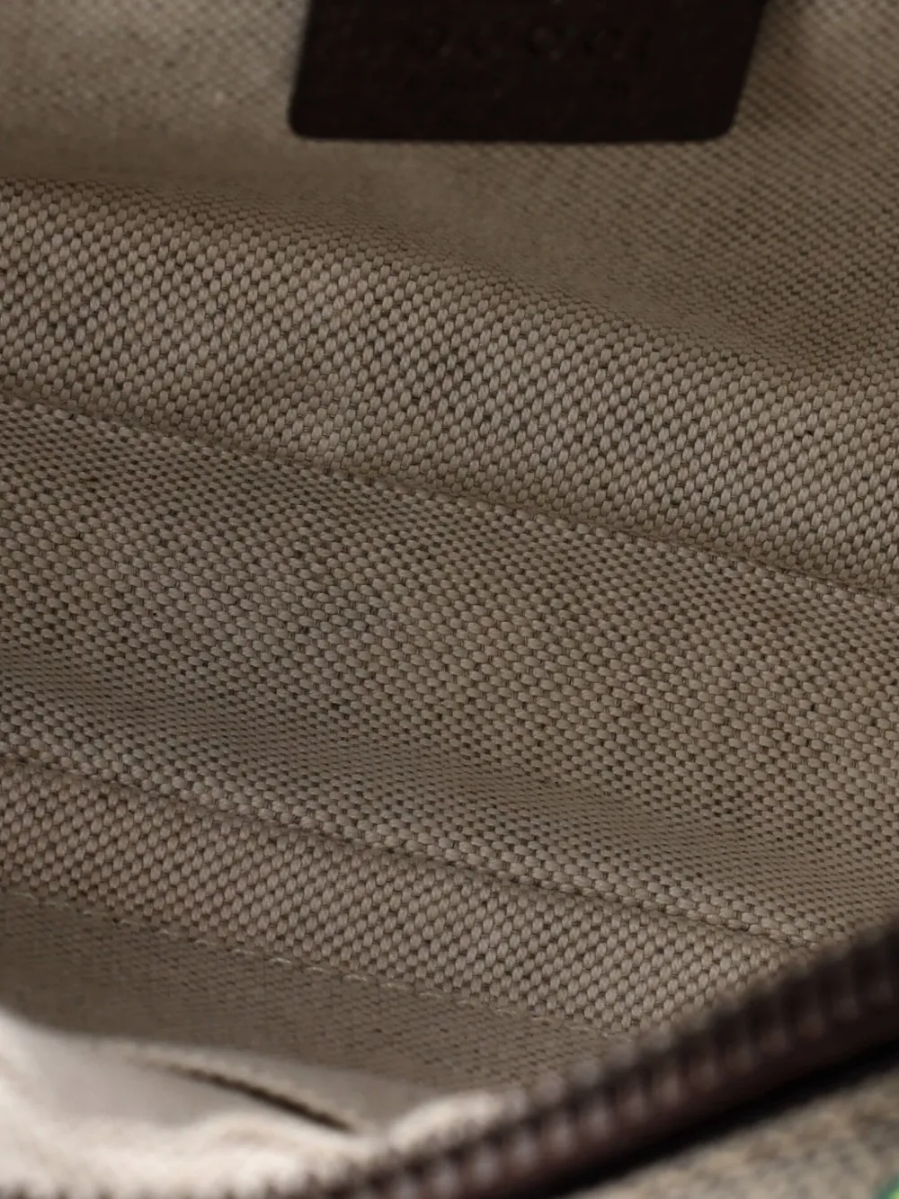 Zip Printed Gg Coated Canvas Belt Bag