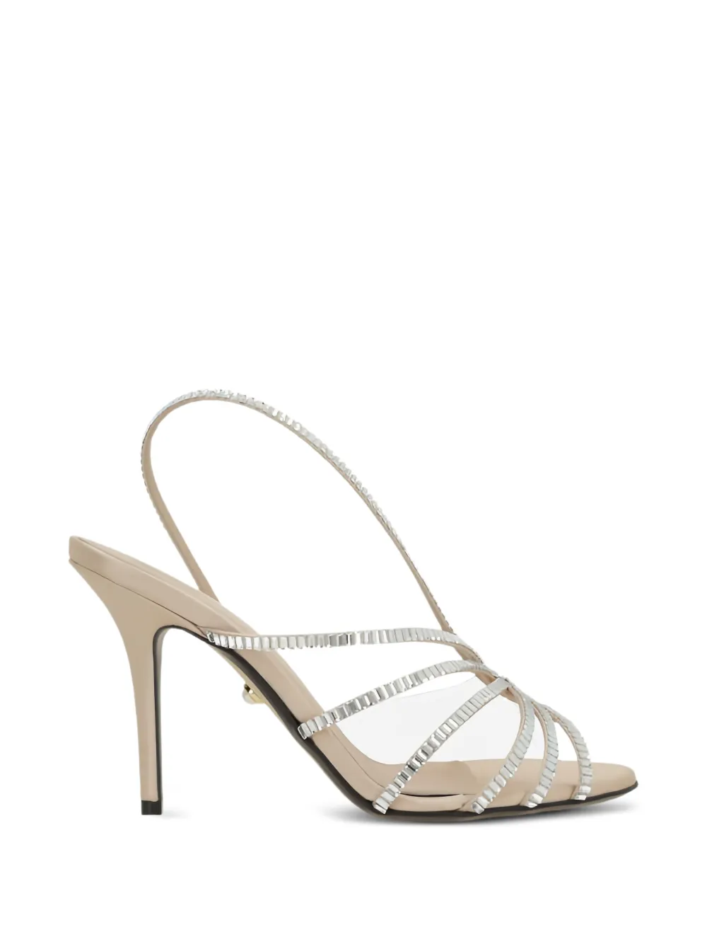 Alevì Star Xtal Sandals In Neutral