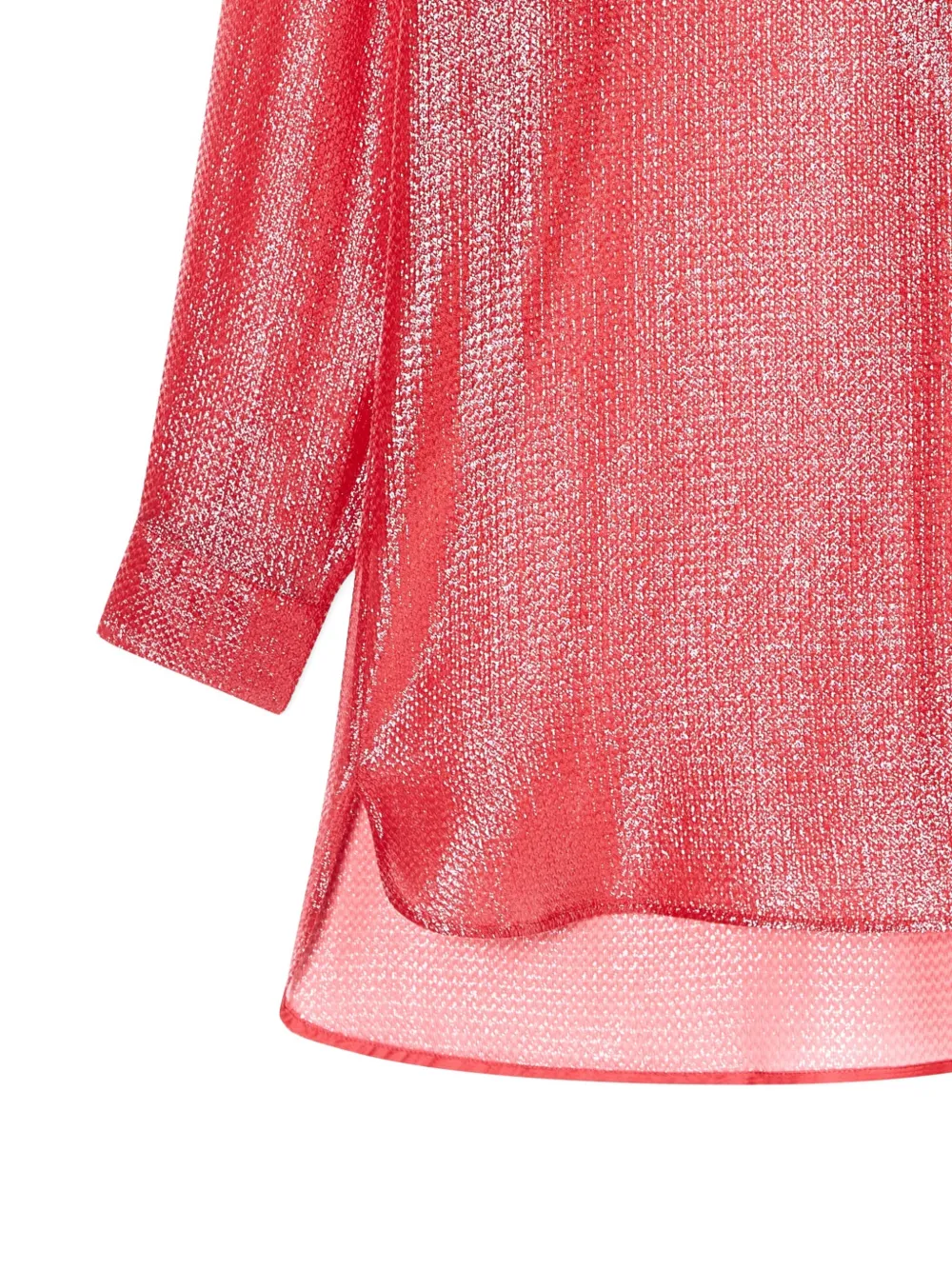  Giorgio Armani Tie Neck Blouse - Pink 
