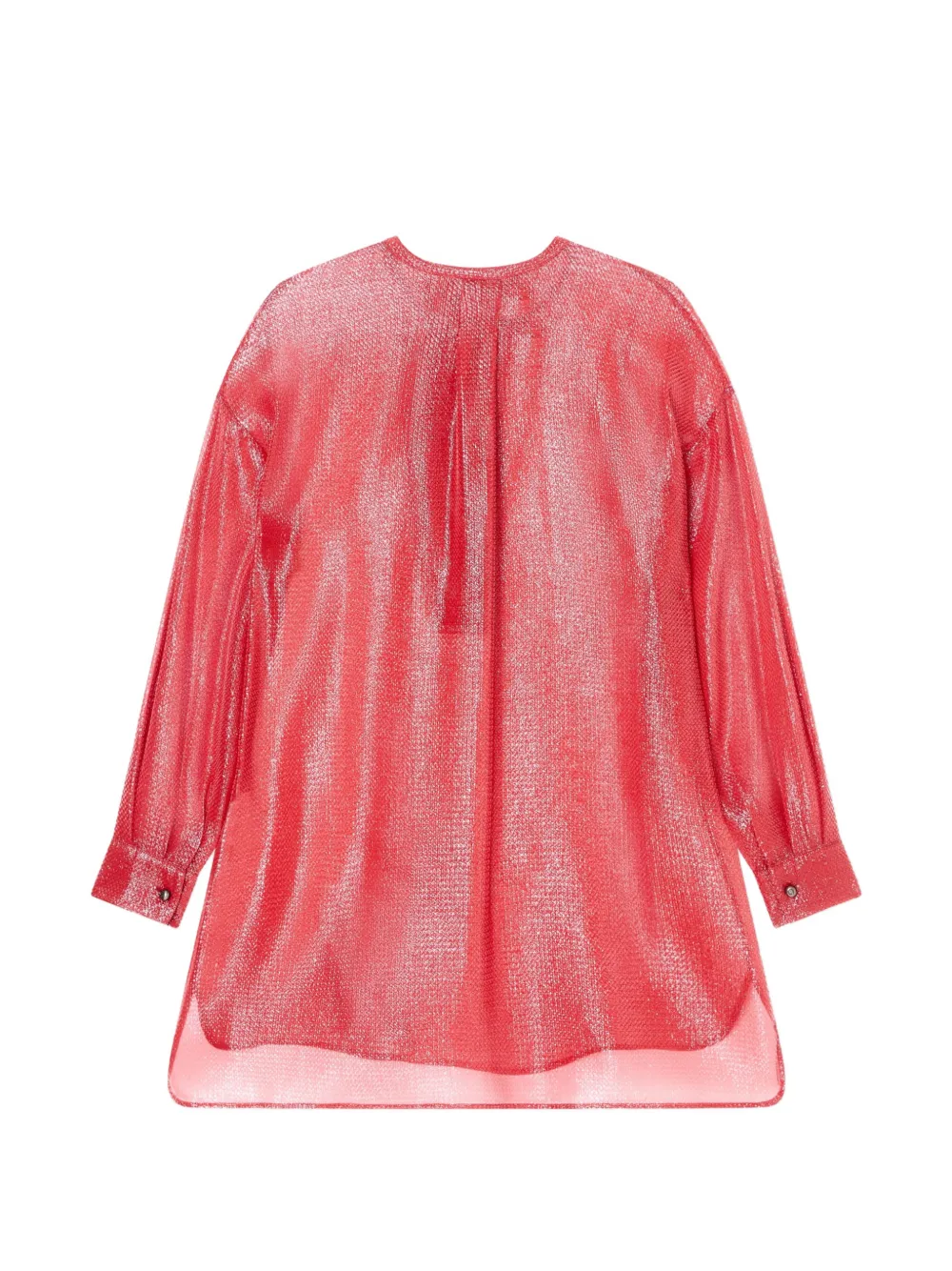  Giorgio Armani Tie Neck Blouse - Pink 