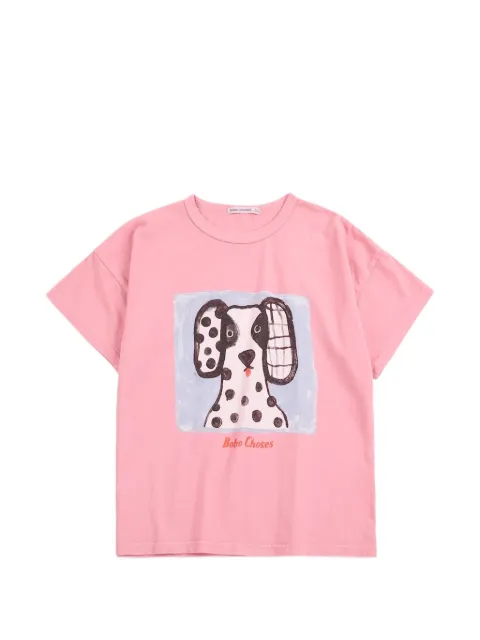 Bobo Choses Van Dog round-neck T-shirt