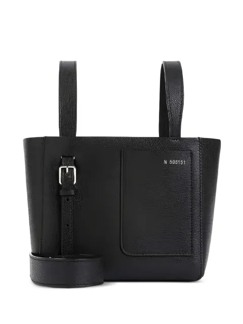 Valextra Soft Bucket Micro buckle tote bag