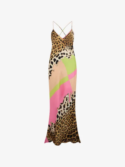 Roberto Cavalli animal-print maxi dress