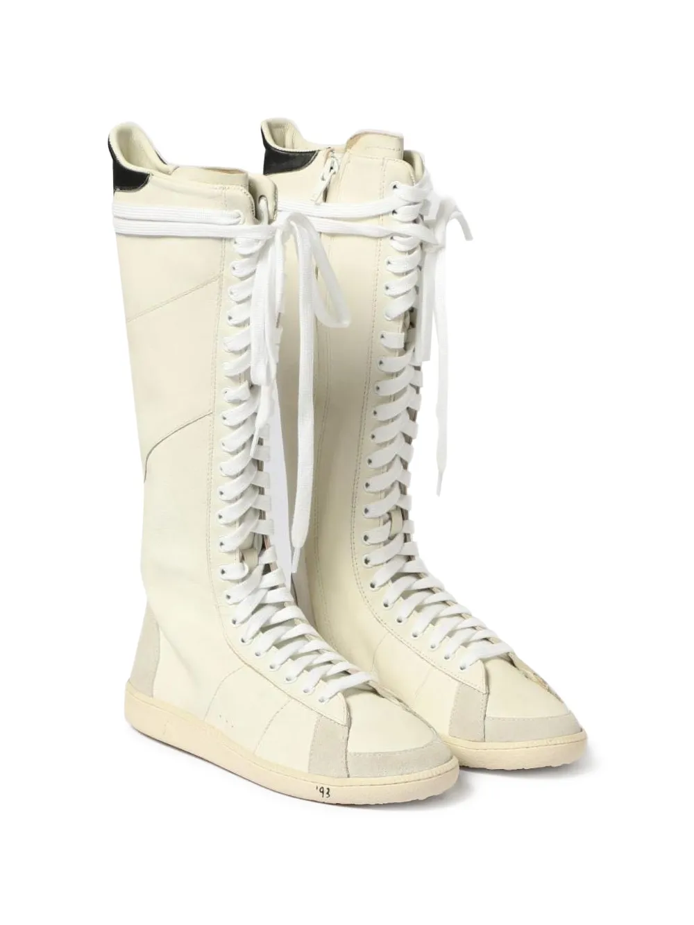 Patrizia Pepe Boxeur Skin sneakers Beige