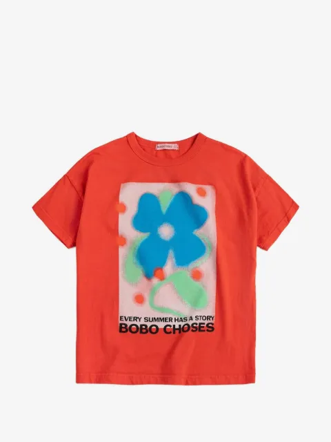 Bobo Choses floral print loose T-shirt