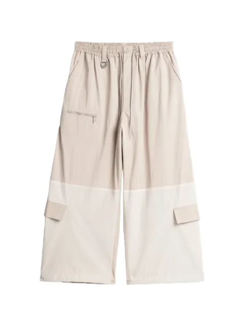 Y-3 カラーブロック コットンパンツ