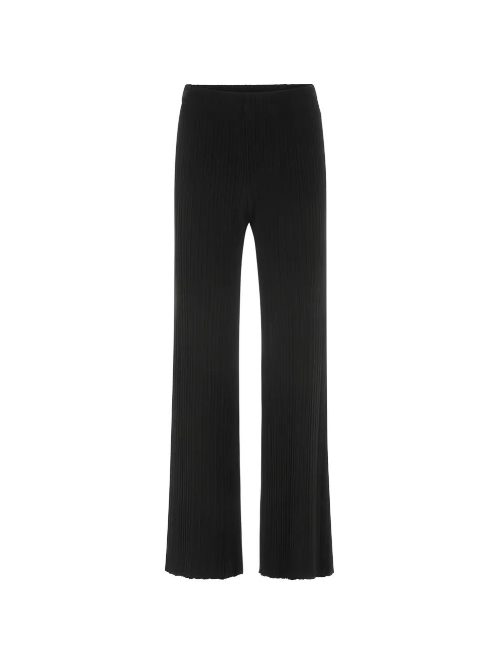 Marccain Welkom Ribbed Trousers In Black