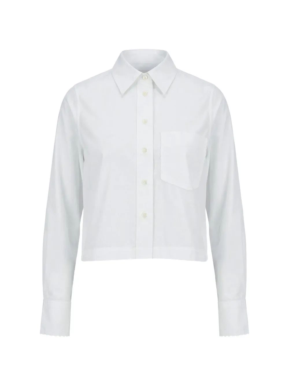 Closed Cotton Shirt In White