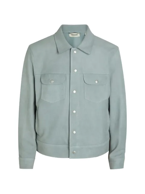 FRAME pocket leather jacket