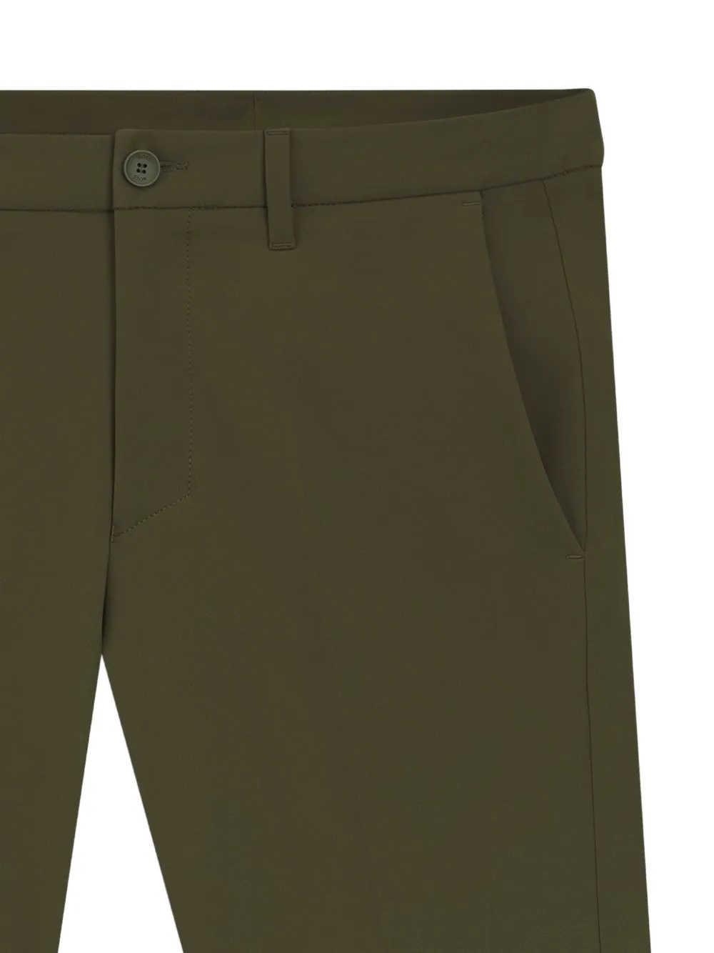 BOSS Skinny broek Groen