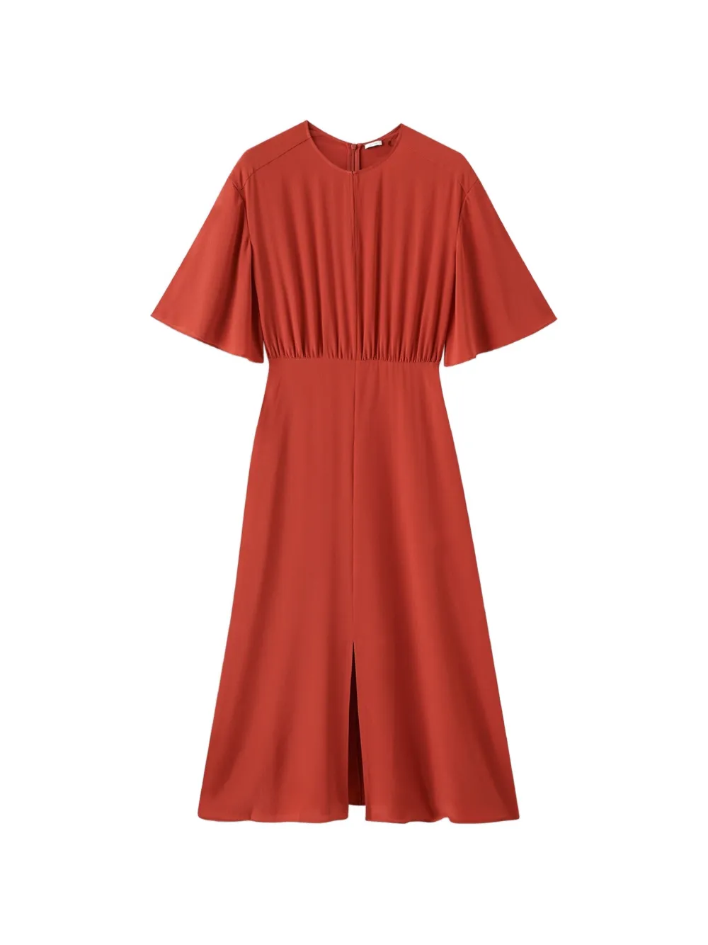 JOSEPH Abito Silsila con spacco frontale - Rosso