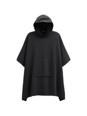 Burberry カシミア フーデッド ケープ | ブラック | FARFETCH JP