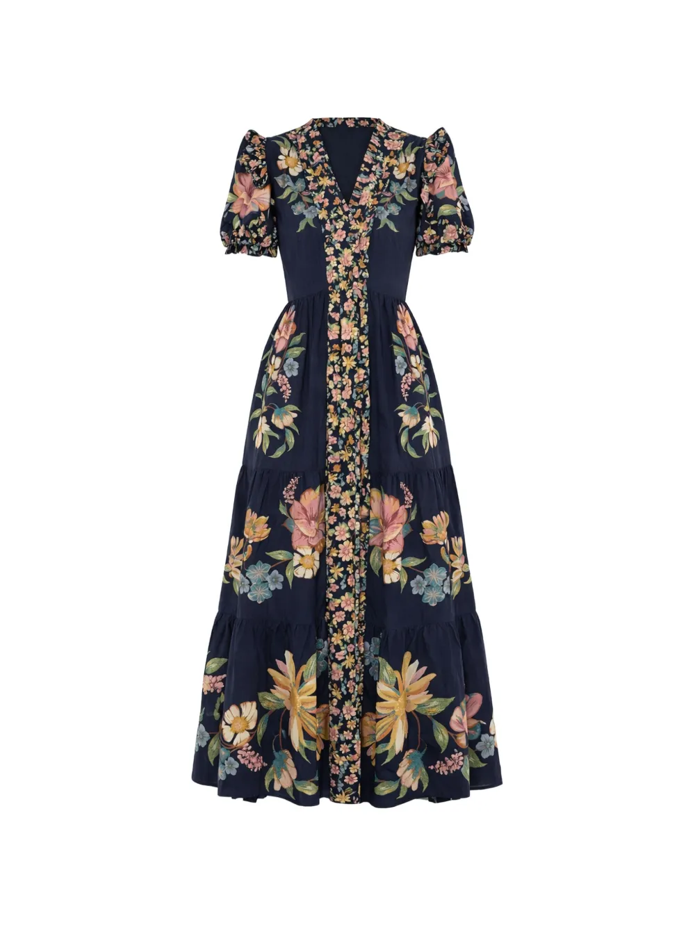 FARM Rio floral maxi dress - Blu
