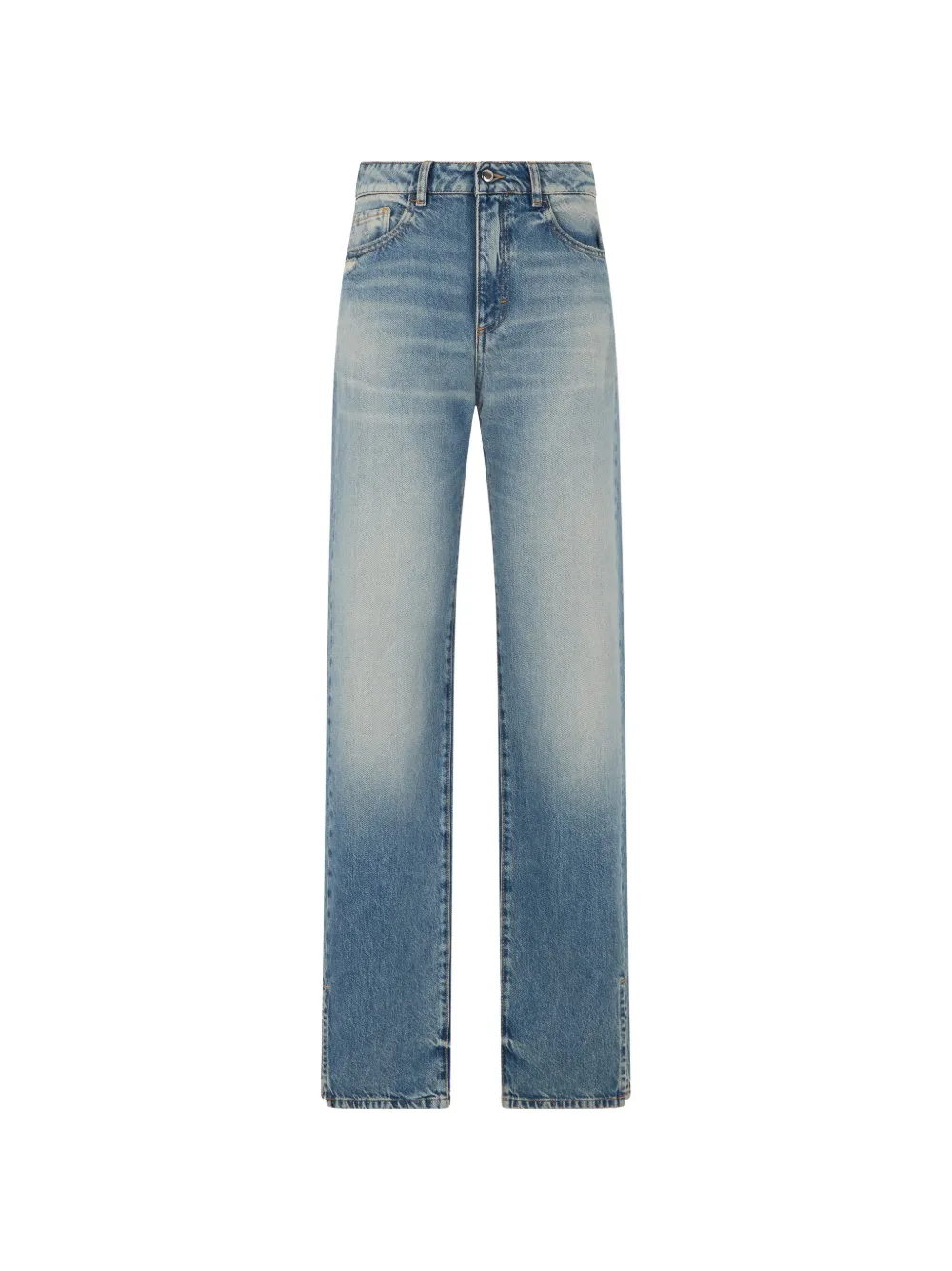 ICON DENIM split-hem jeans - Blu