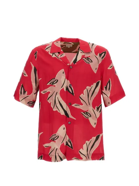 Paul Smith fish pattern shirt
