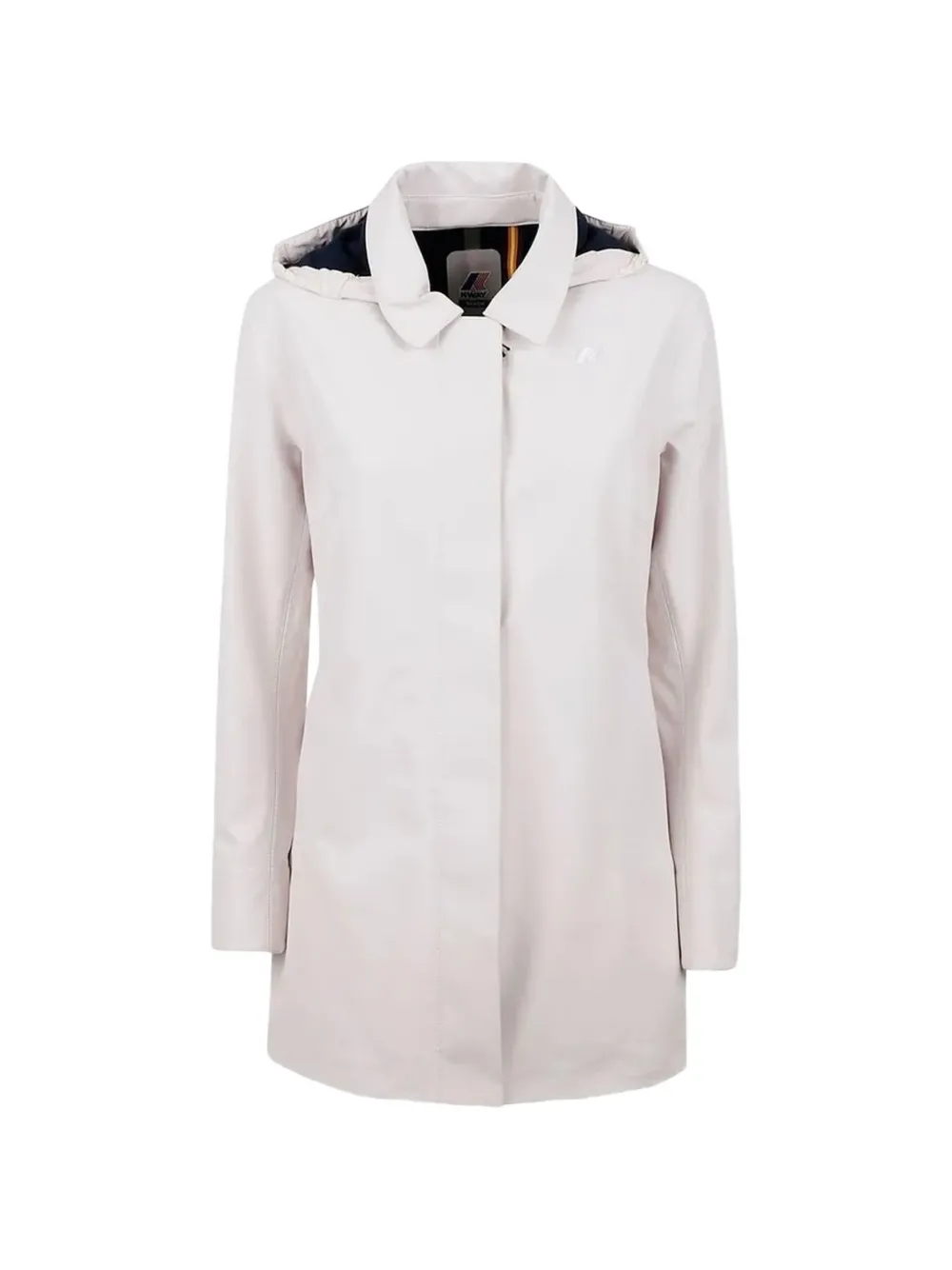 K-Way Mathy Bonded hooded coat - Toni neutri