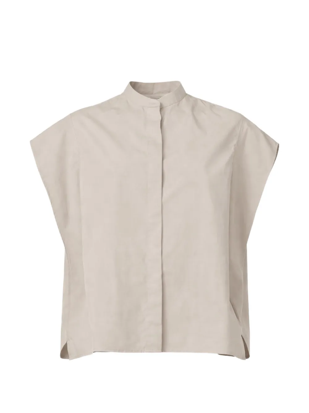 Officine Generale Leonora cap sleeve blouse - Toni neutri