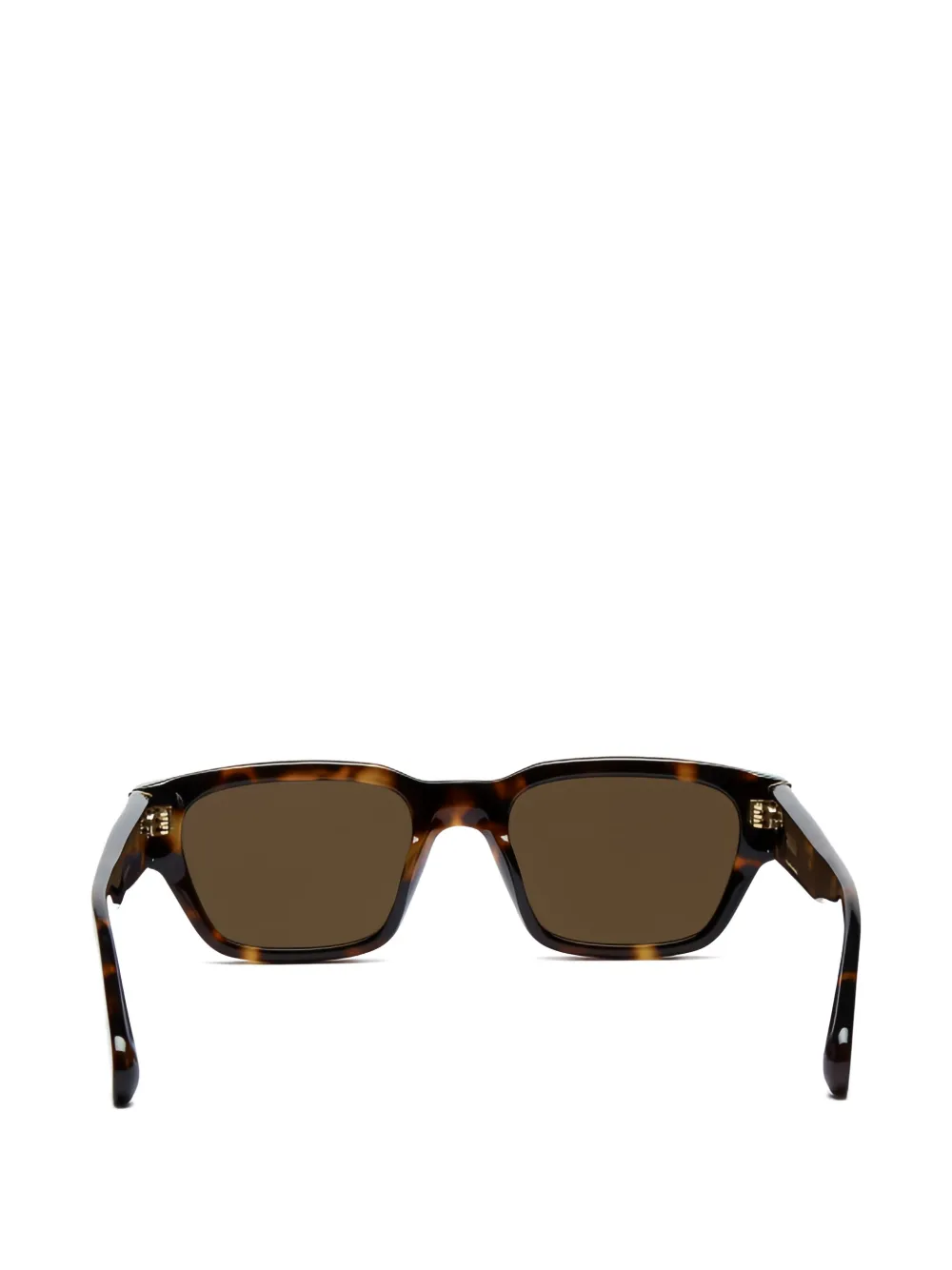  Ami Paris Square-frame Logo Sunglasses - Brown 