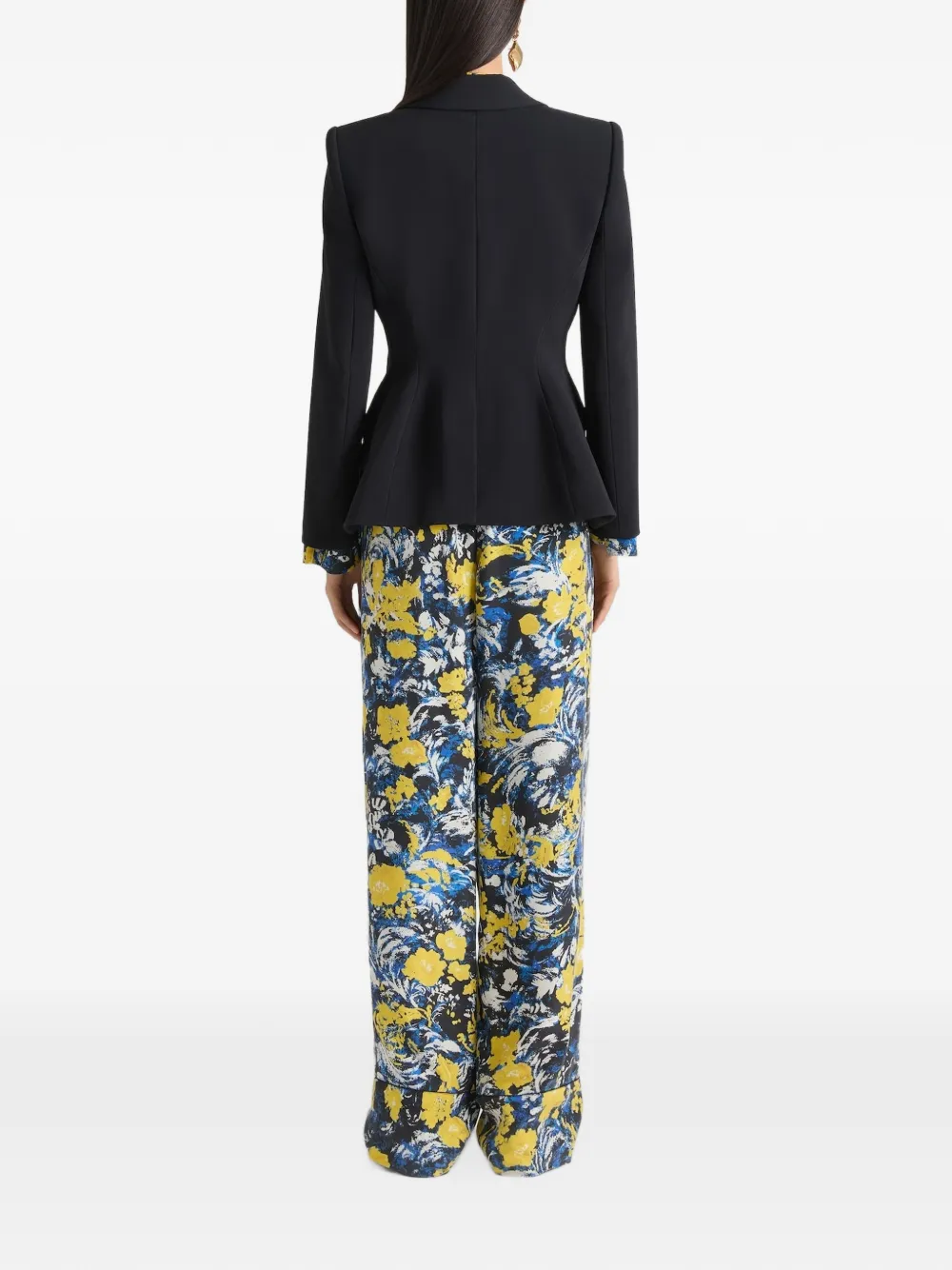 Givenchy Jack met enkele rij knopen Zwart