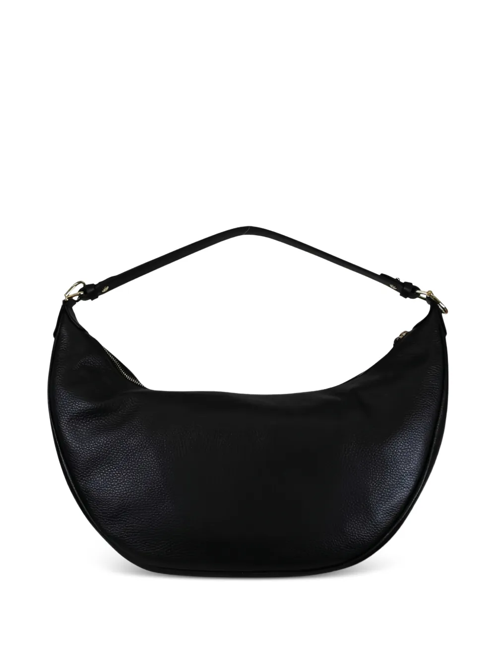 Coccinelle medium Paki logo-detail leather bag Zwart