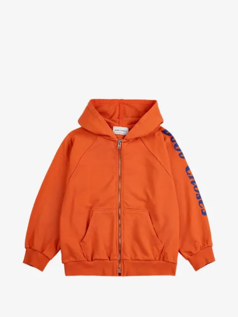 Bobo Choses hooded zipped sweatshirt