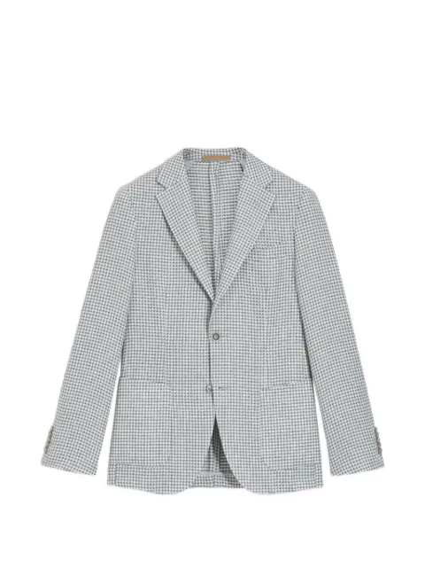 BOSS Blazer Heston pied-de-poule com abotoamento