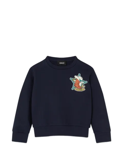 Versace Kids embroidered sweatshirt