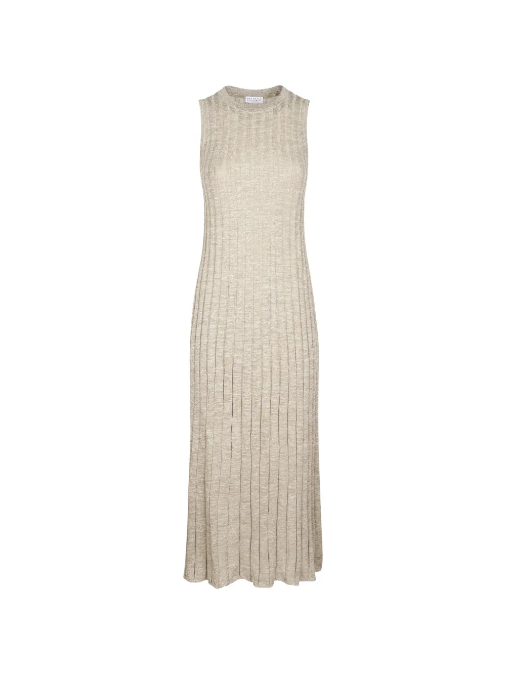 Brunello Cucinelli ribbed dress - Toni neutri