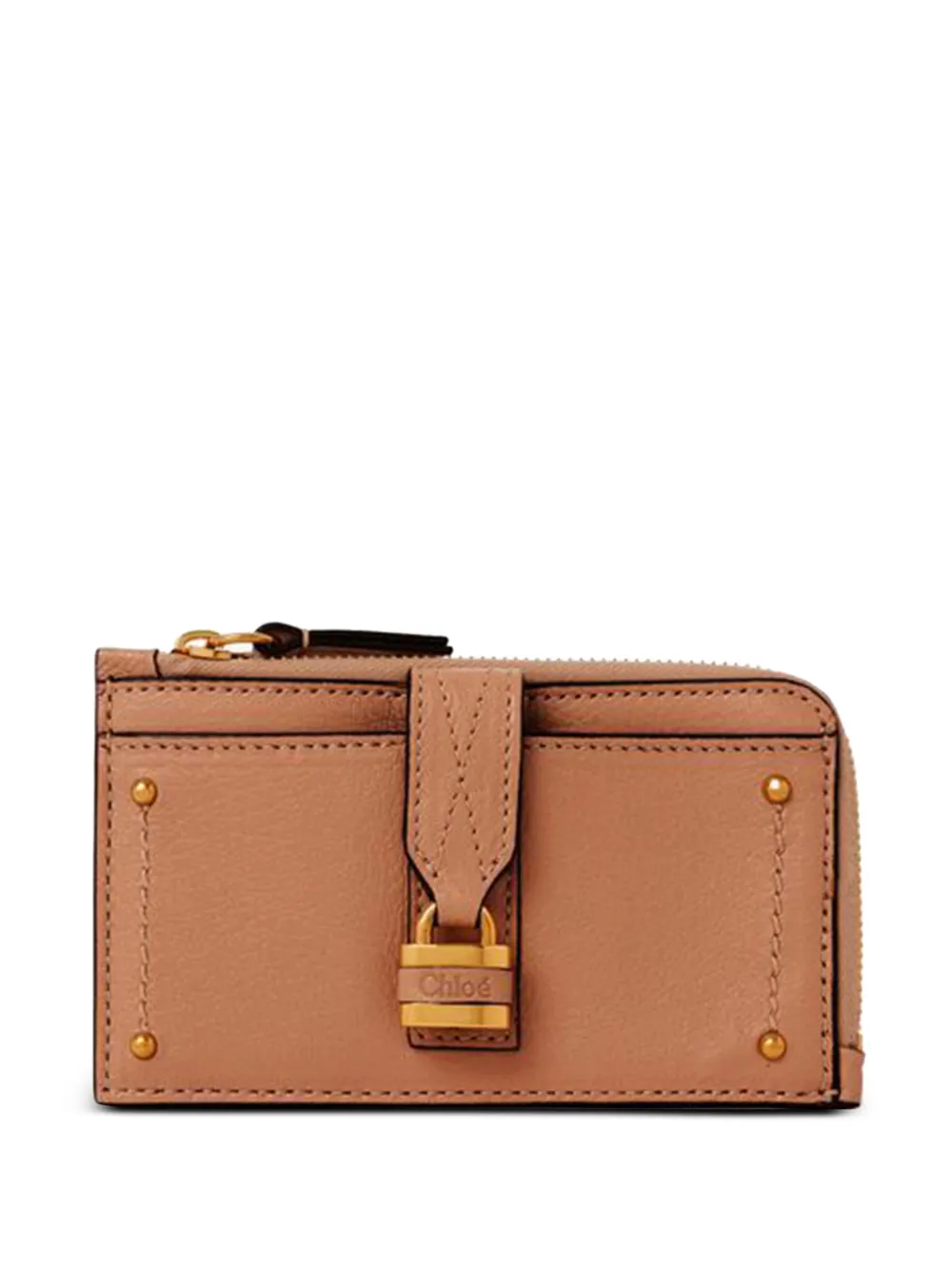 Chloé Paddington zip card wallet - Toni neutri