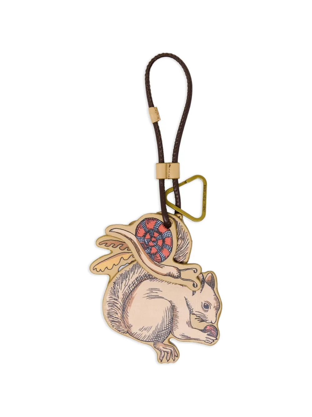 Inoui Editions Rococo keychain - Toni neutri