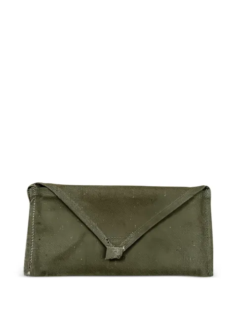 Fortela triangular detail wallet
