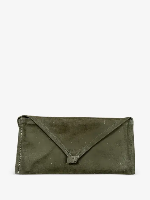 Fortela triangular detail wallet