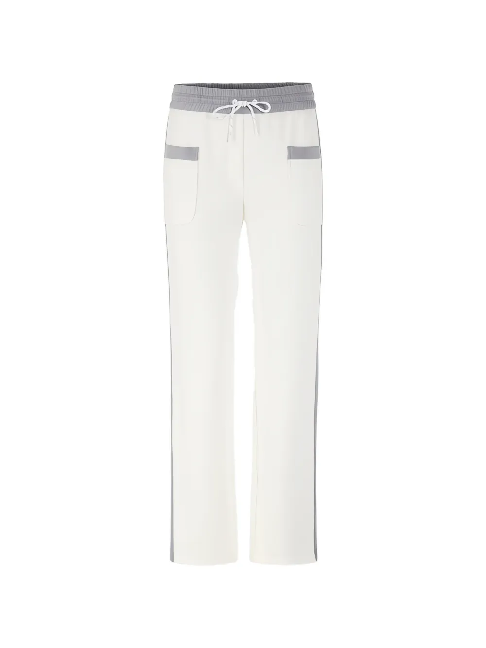 Marccain Washington Piped Trousers In White