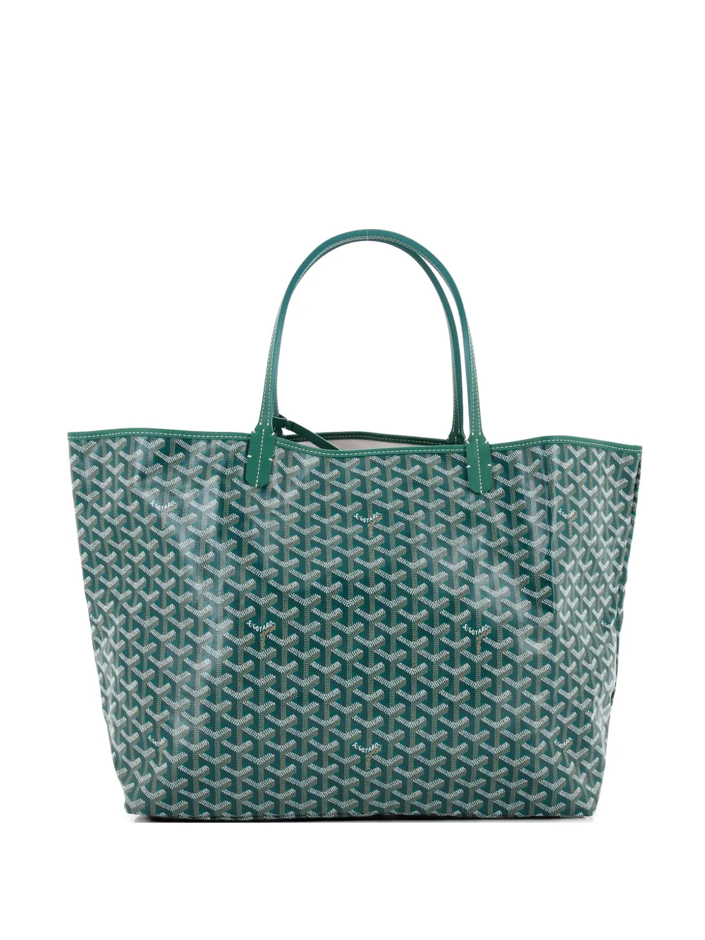 Goyard Pre-Owned Saint Louis Coated Canvas GM tote bag - Verde