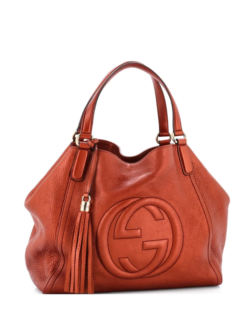 Gucci Pre-Owned Soho Leather Medium shoulder bag - Marrone
