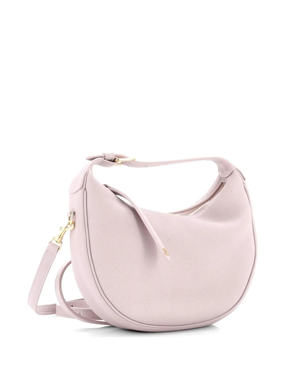 Celine Pre-owned Lulu Bag Leather Teen Hobo Bag in Pink, view 3