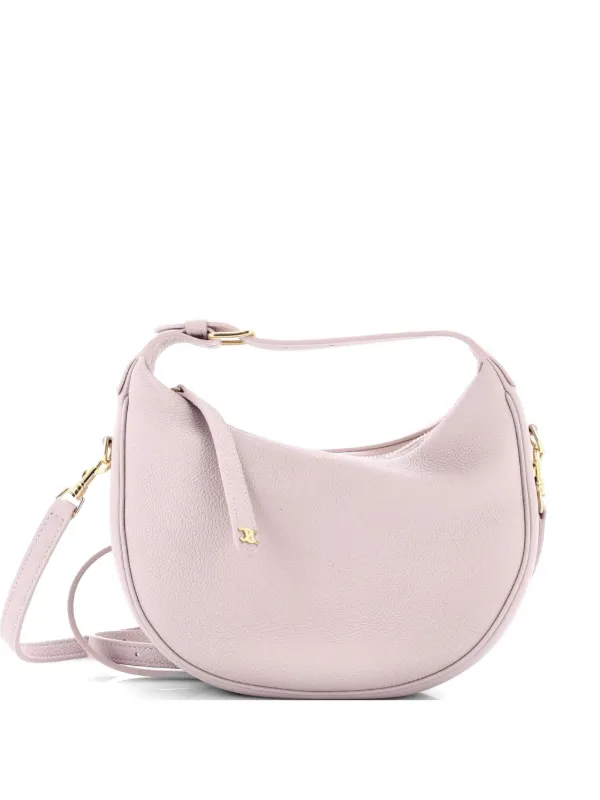 Celine Pre-owned Lulu Bag Leather Teen Hobo Bag in Pink
