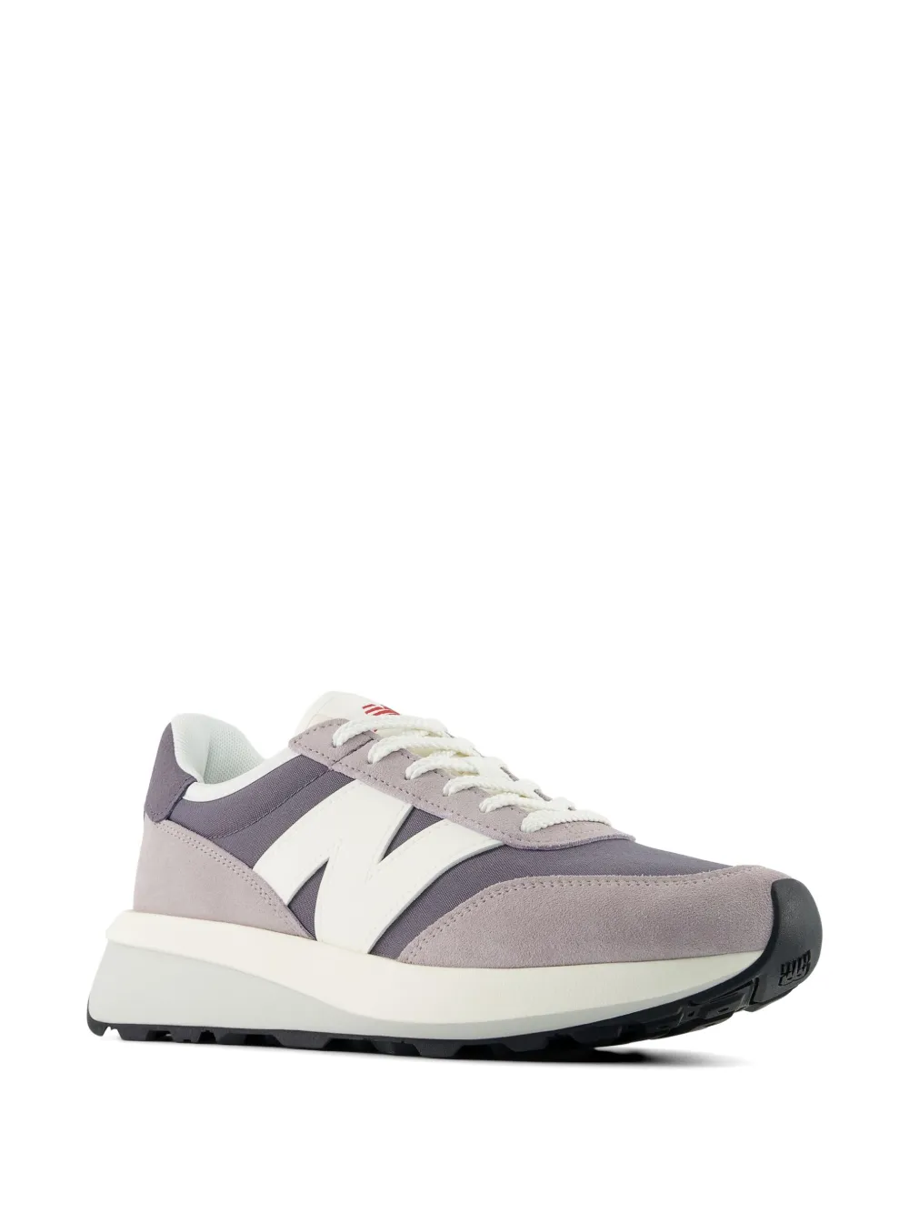 New Balance 370 sneakers met suède logo Paars
