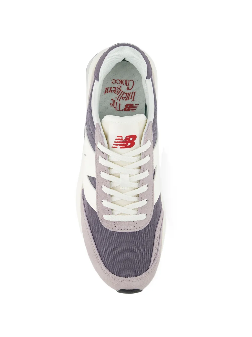 New Balance 370 sneakers met suède logo Paars