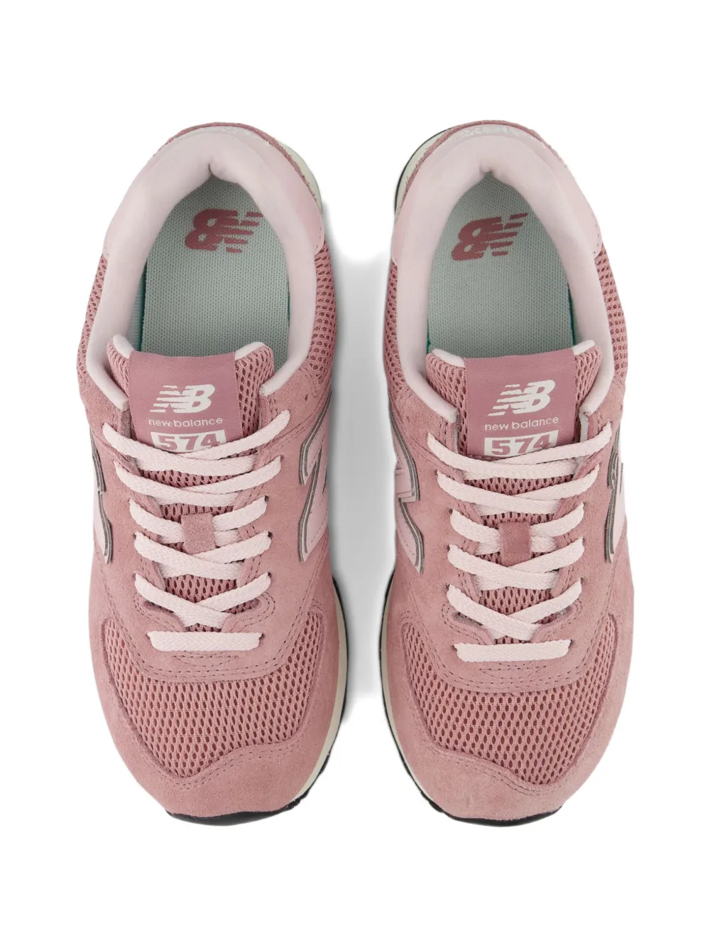 New Balance 574 low-top sneakers Roze