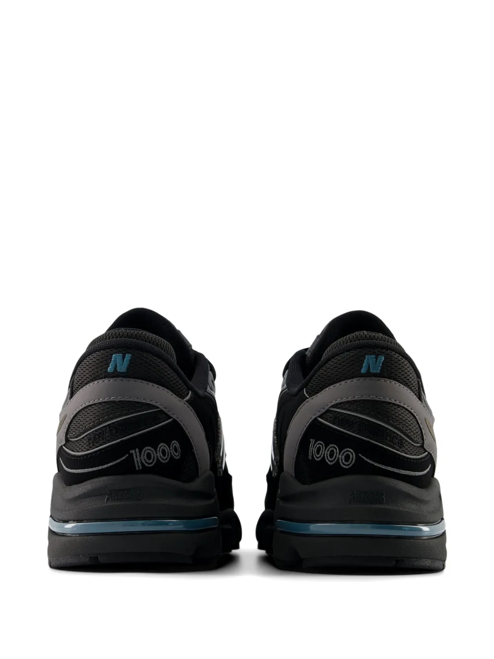 New Balance 1000 sneakers met mesh laag Zwart