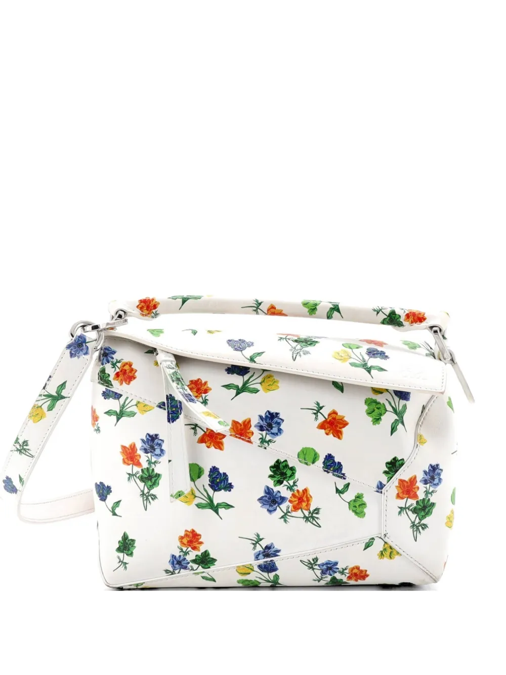 Loewe Pre-Owned Puzzle Edge Bag Printed Leather Small crossbody bag - Multicolore