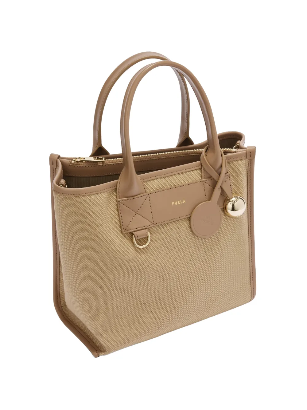 Furla small Divide It tote bag - Toni neutri
